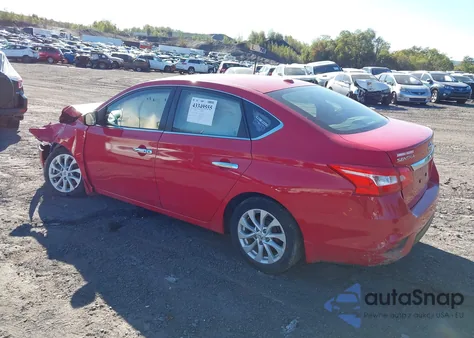 2018 Nissan Sentra Sv from USA, damaged, VIN 3N1AB7AP4JL628573